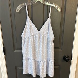 Kendall & Kylie Light Blue Mini Dress